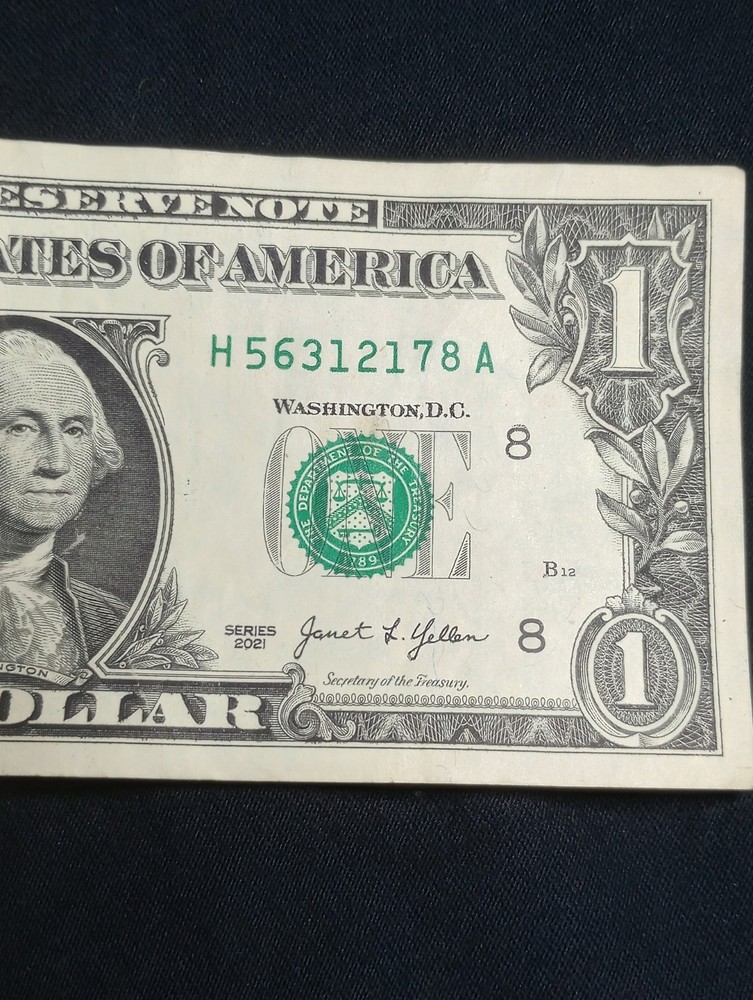 2021 $1 Note Gas Pump Error #514