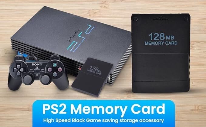 128MB Memory Card for PS2 Console - for ps2 memory card