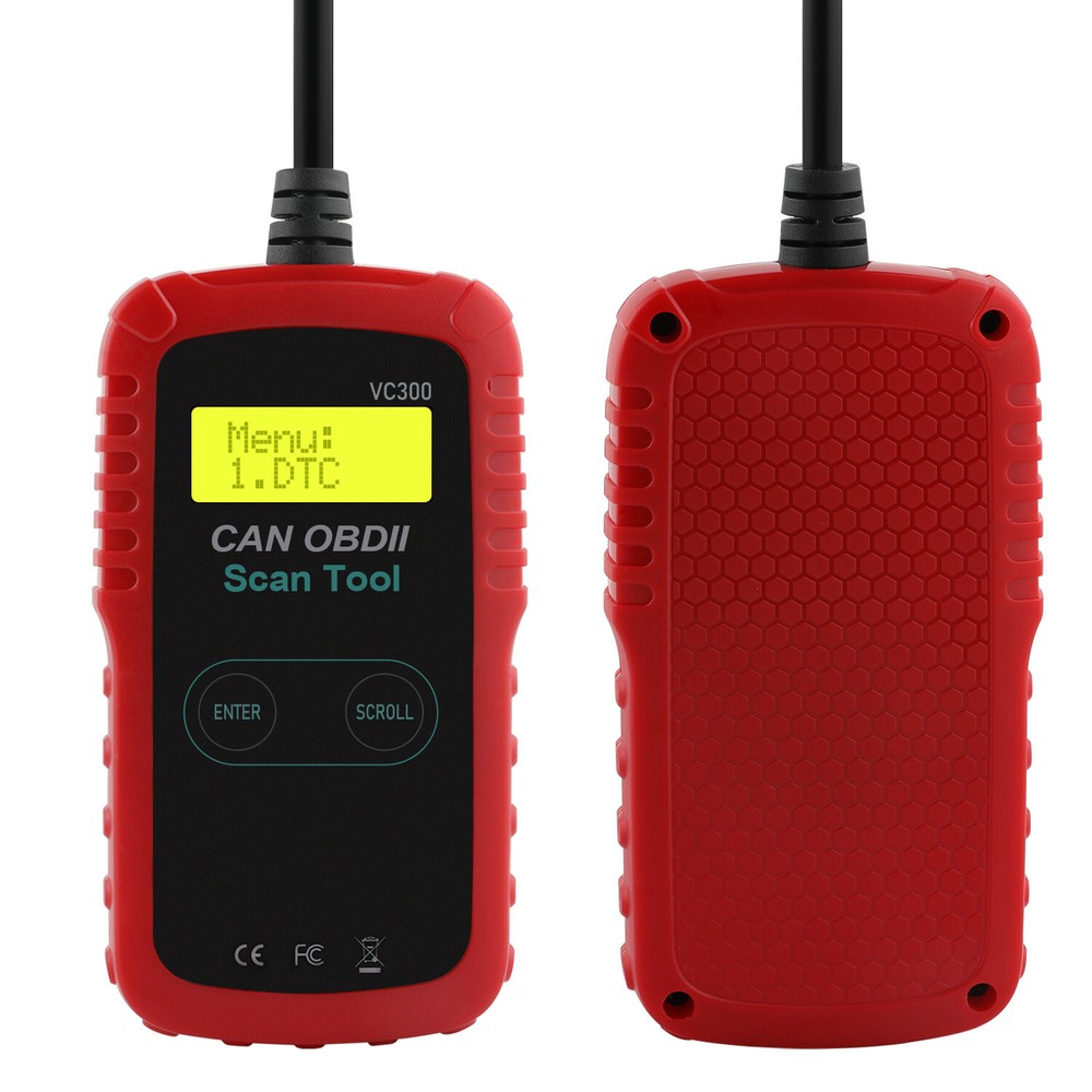 VC300 CAN EOBD OBD2 Scanner Car Code Reader Check Engine Light Diagnostic Tool