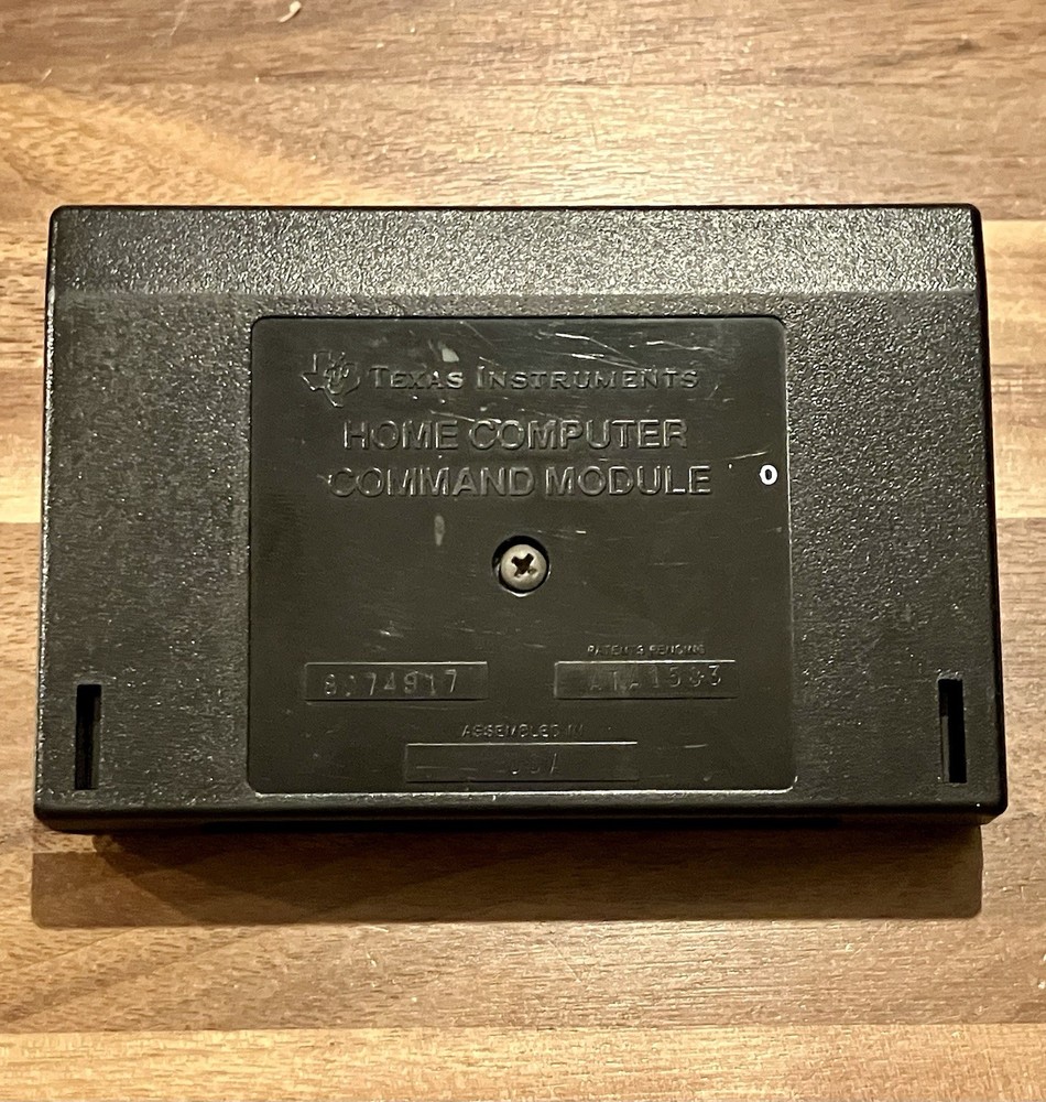 TI-99/4a Command Module Game Solid State Cartridge TI INVADERS 1982 Used PHM3053