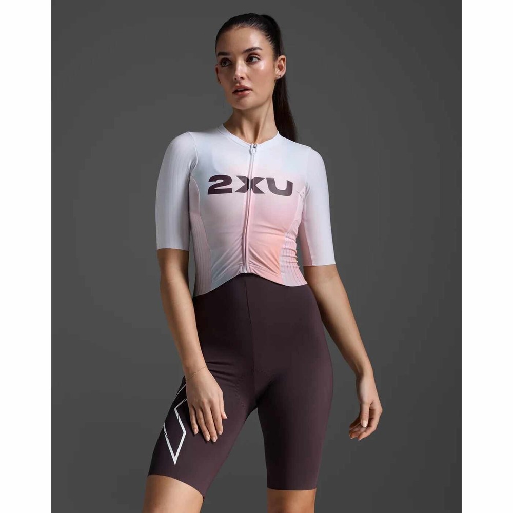 2XU Women's Light Speed React Sleeved Tri Suit - 2025