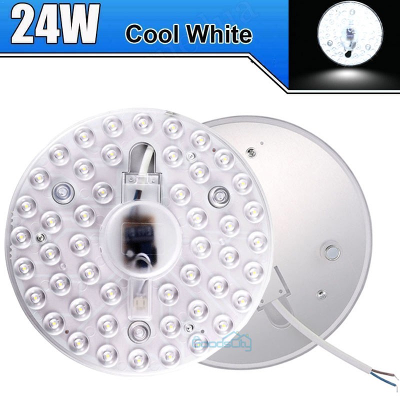 24W 6500LM Ceiling Fan Led Light Replacement, 6.6'' Ceiling Flush Light Panel