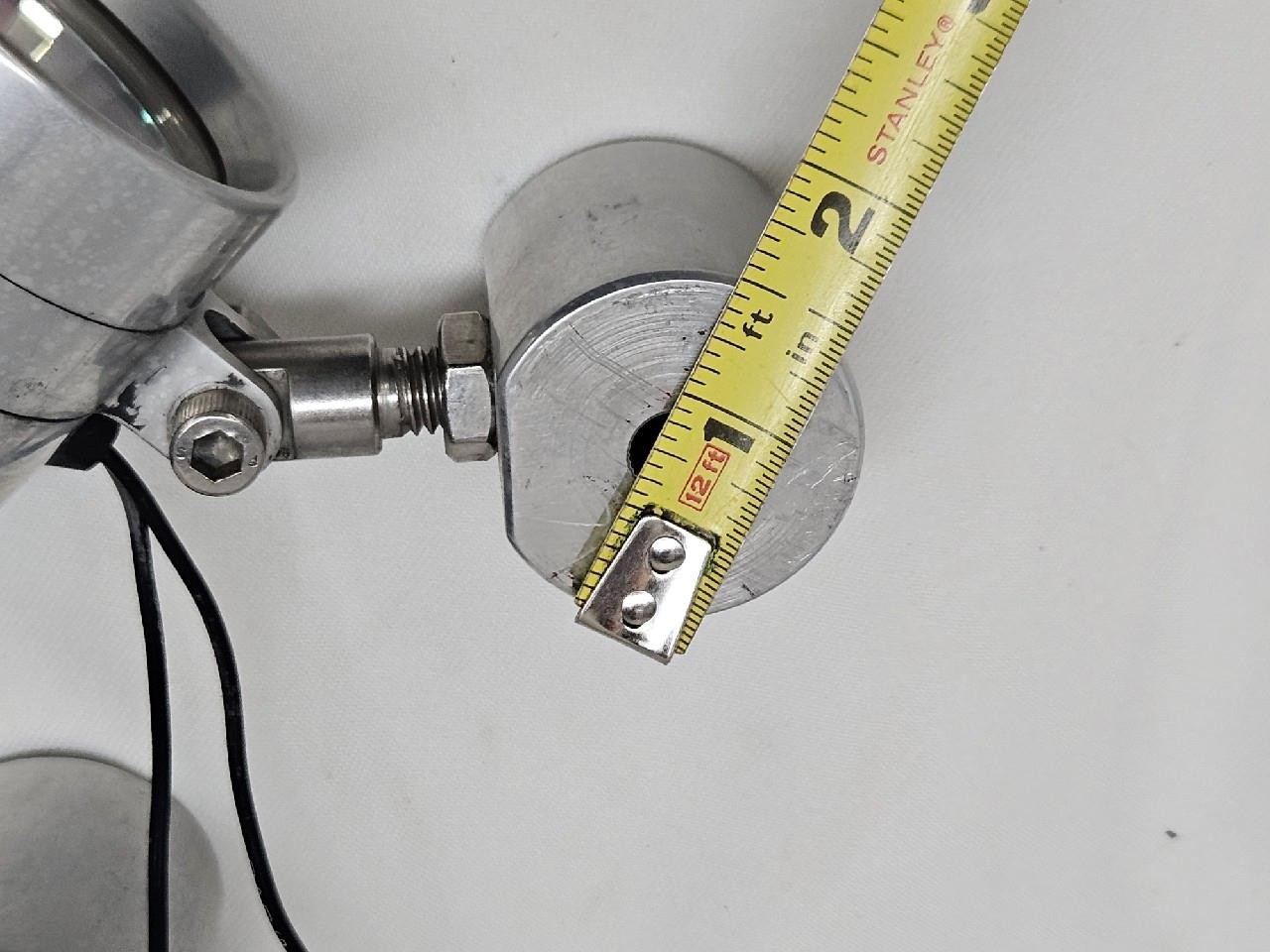 Vintage Pair Motorcycle Bullet Halogen Driving Lights 12V