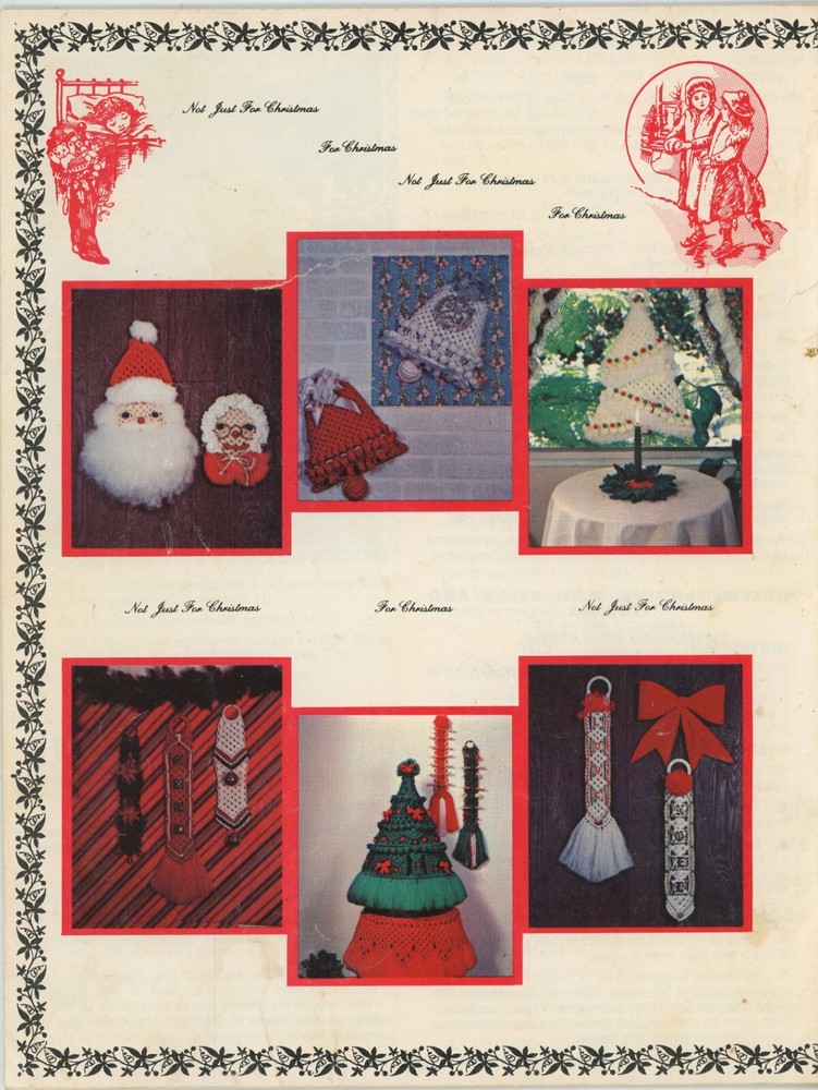 Knot Just For Christmas Macrame 29 Projects Beginners to Advanced Instructions