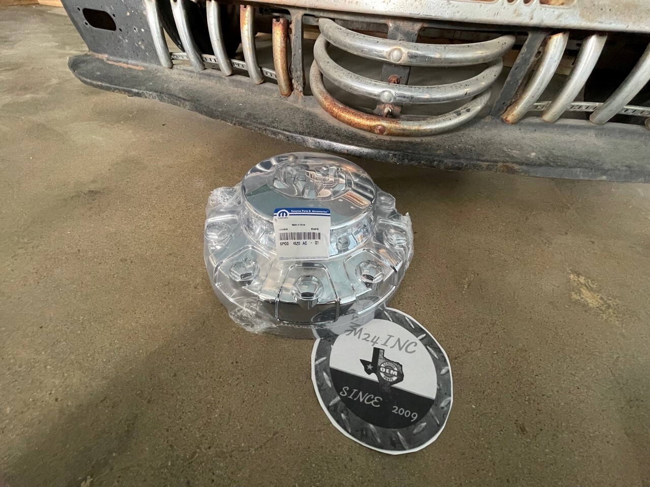 19-21 DODGE RAM 4500 5500 REAR WHEEL CENTER HUB CAP OEM NEW MOPAR 6PG04SZ0AB