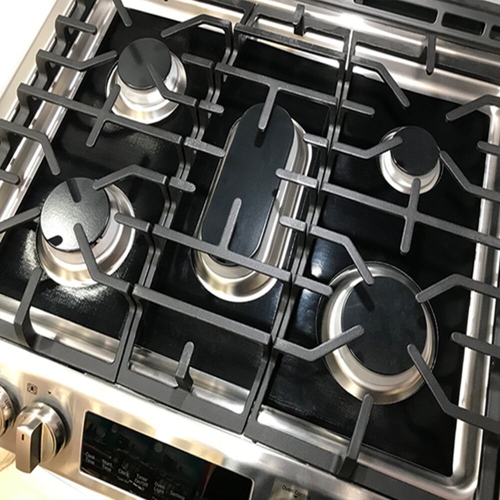LG Stove Protectors, Custom cut to fit your Stove, Lifetime Warranty