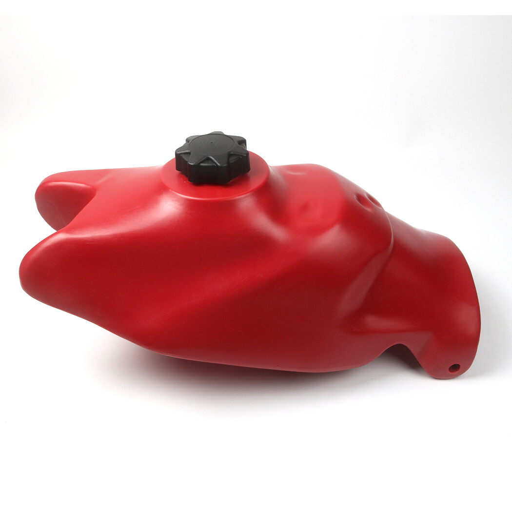 Plastic Fuel Tank & Gas Cap Red For Honda 1987-1988 TRX250X ,TRX 300EX 1993-2006