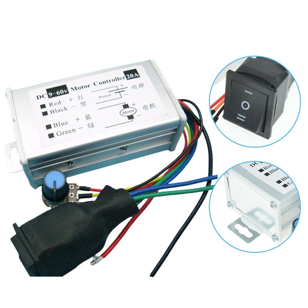 DC Speed Regulator Suitable for Various DC Motor Applications (73 characters)