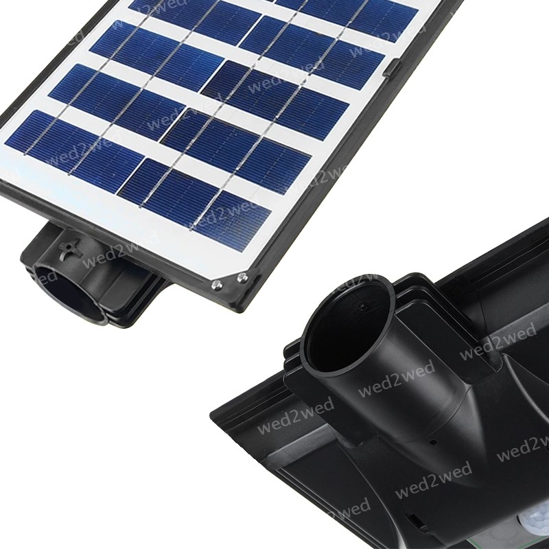 Solar Sensor Street Lamp 450W Outside Path Security Energy Saving Timer IP65