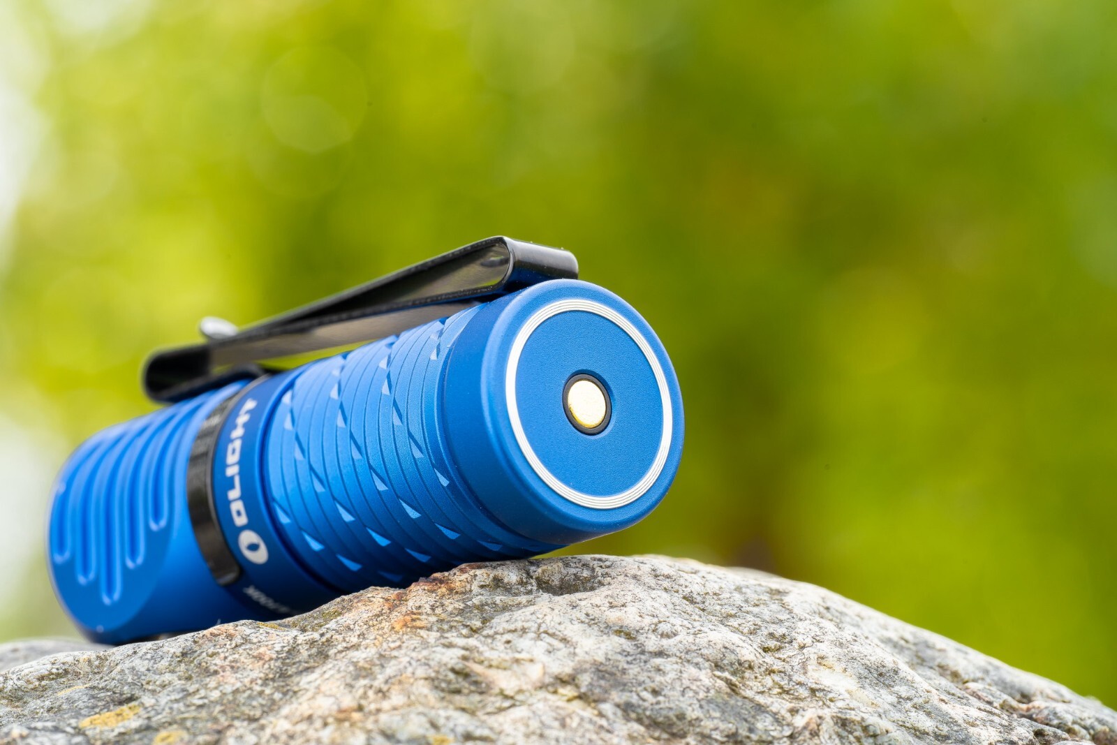 Olight Perun 2 Mini Blue LED Rechargeable Headlamp, 1100 Lumens, Cool White