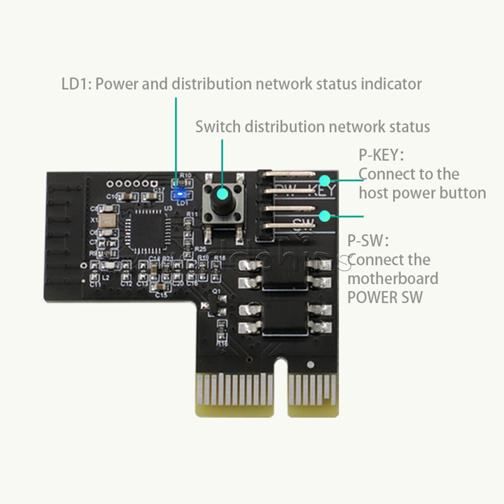 WPCE Computer Remote Switch Machine Mobile Phone Remote Control Module Board