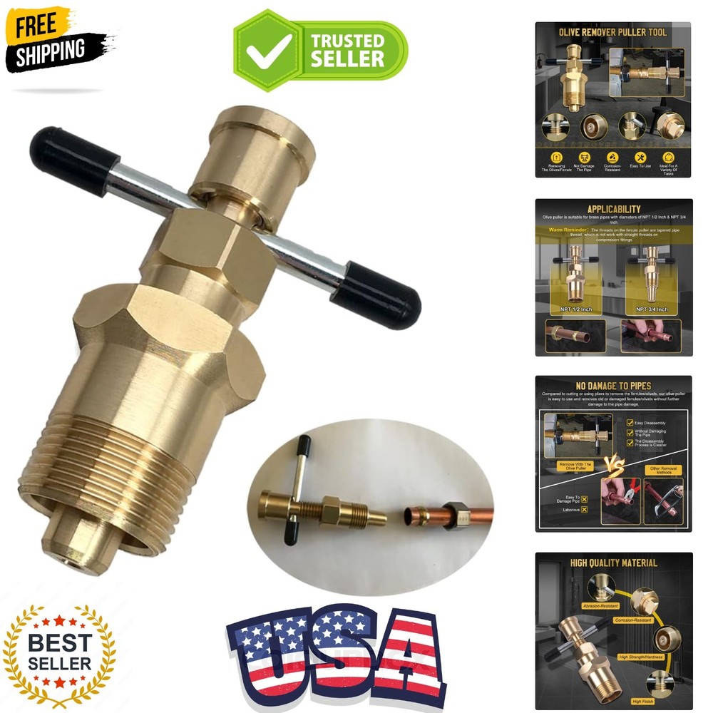 Olive Puller Not Damage The Pipe Olive Remover Ferrule Puller Corrosion-Resis...