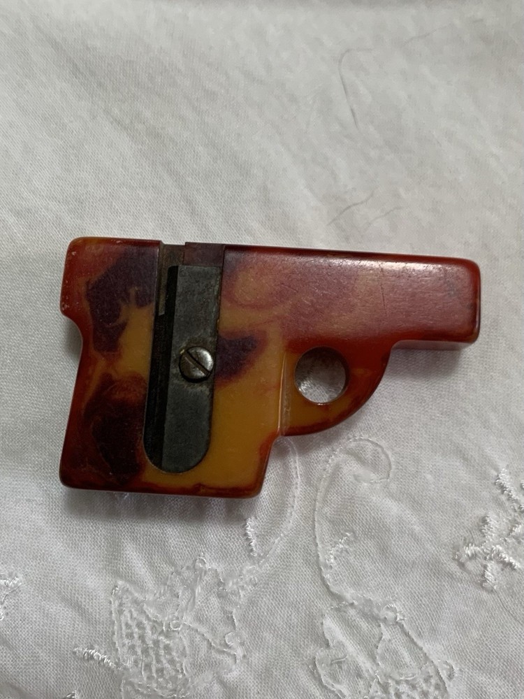Vintage “G Man” Bakelite Pencil Sharpener