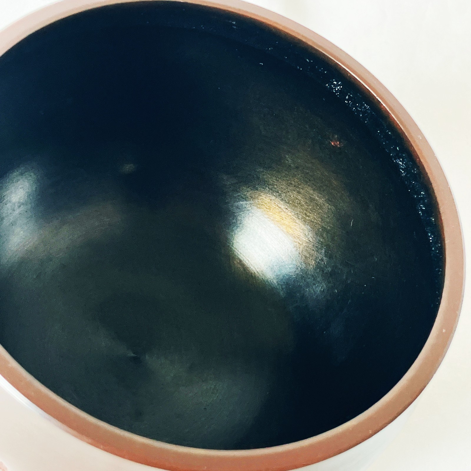 Japanese Buddhist Singing Bowl Bell Orin Bronze Brown 11 cm 4.3 in Zen Sound