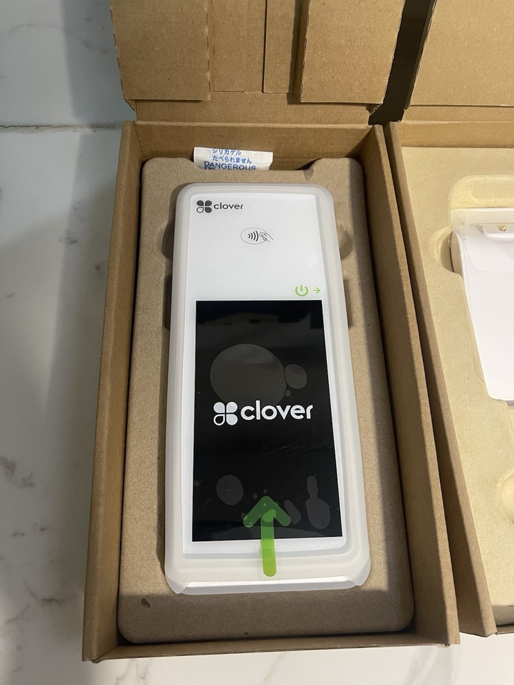 Clover Flex C401U + Flex Starter Kit K400U Handheld POS system CreditCard Reader