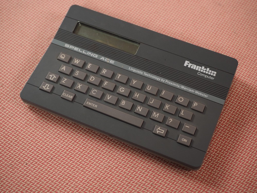 Franklin Computer Spelling Ace SA-98 Electronic Spell Checker 1987