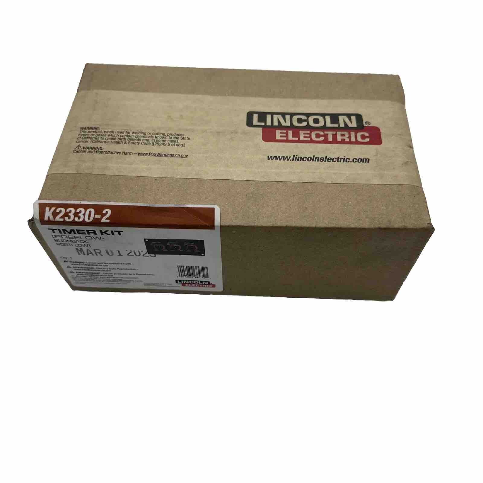 LINCOLN ELECTRIC K2330-2 Timer Kit PREFLOW BURNBACK POSTFLOW