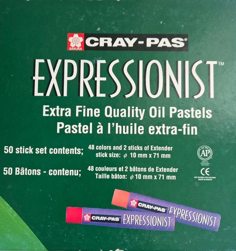 Sakura Cray-Pas Expressionist Set/50 Colors--Used 1 Time