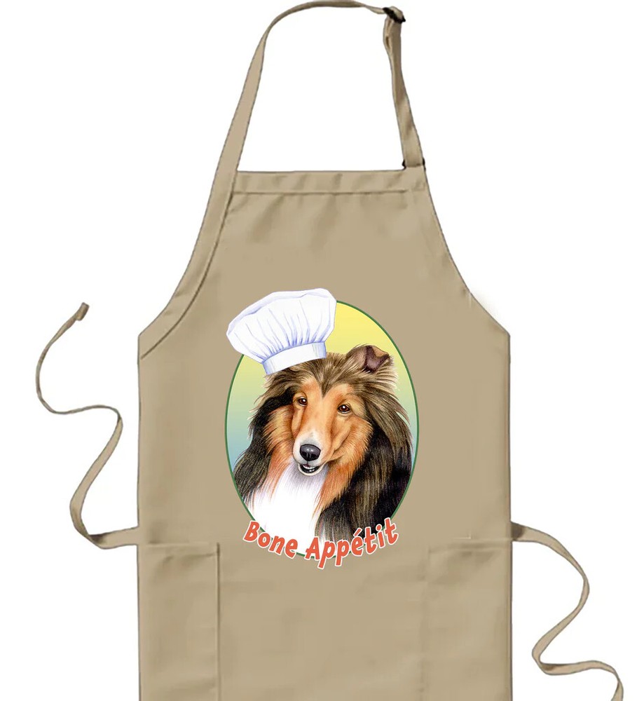 Sheltie Sable Cookin' Apron