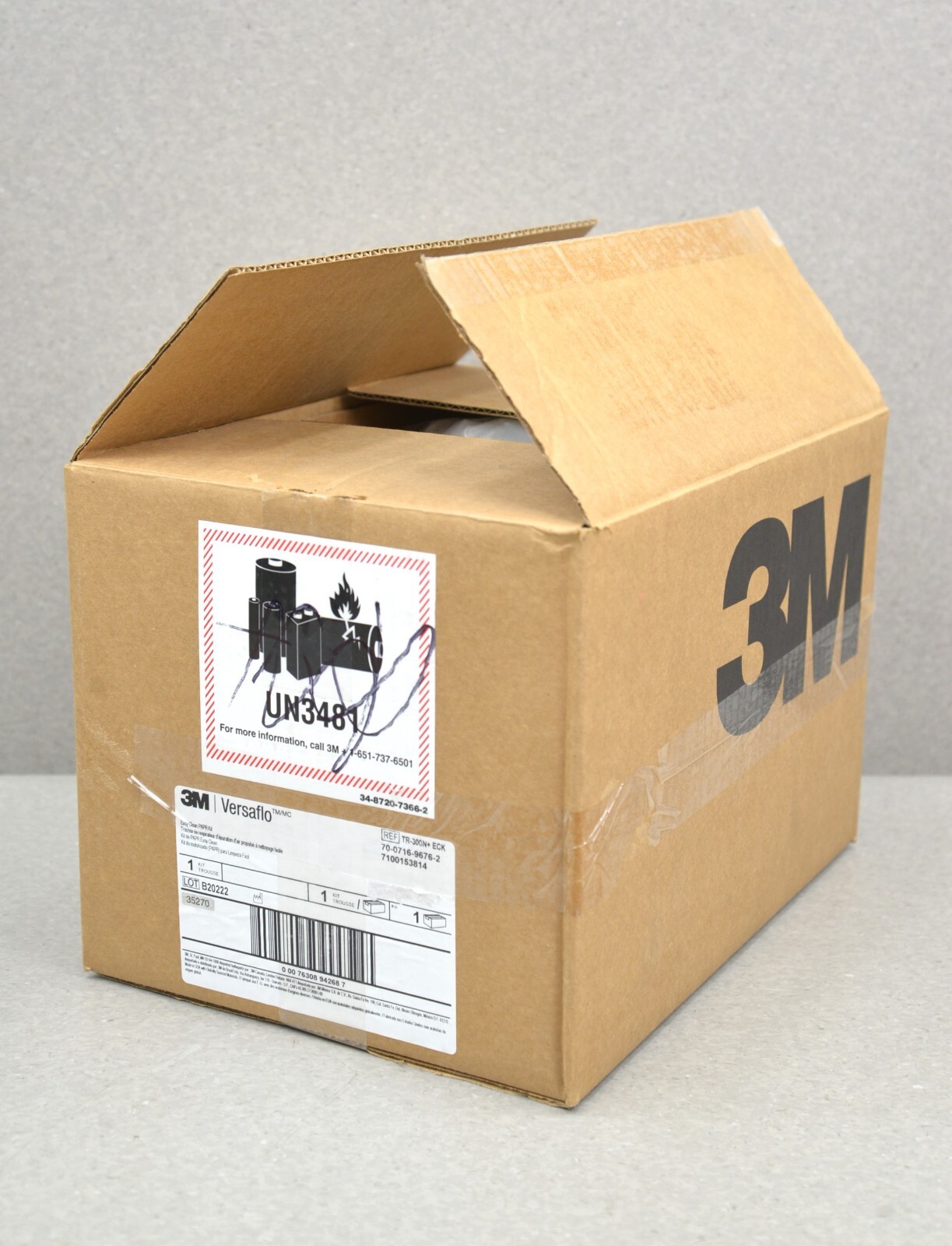 3M Versaflo TR-300N+ECK Easy Clean Powered Air Purifying Respirator Kit