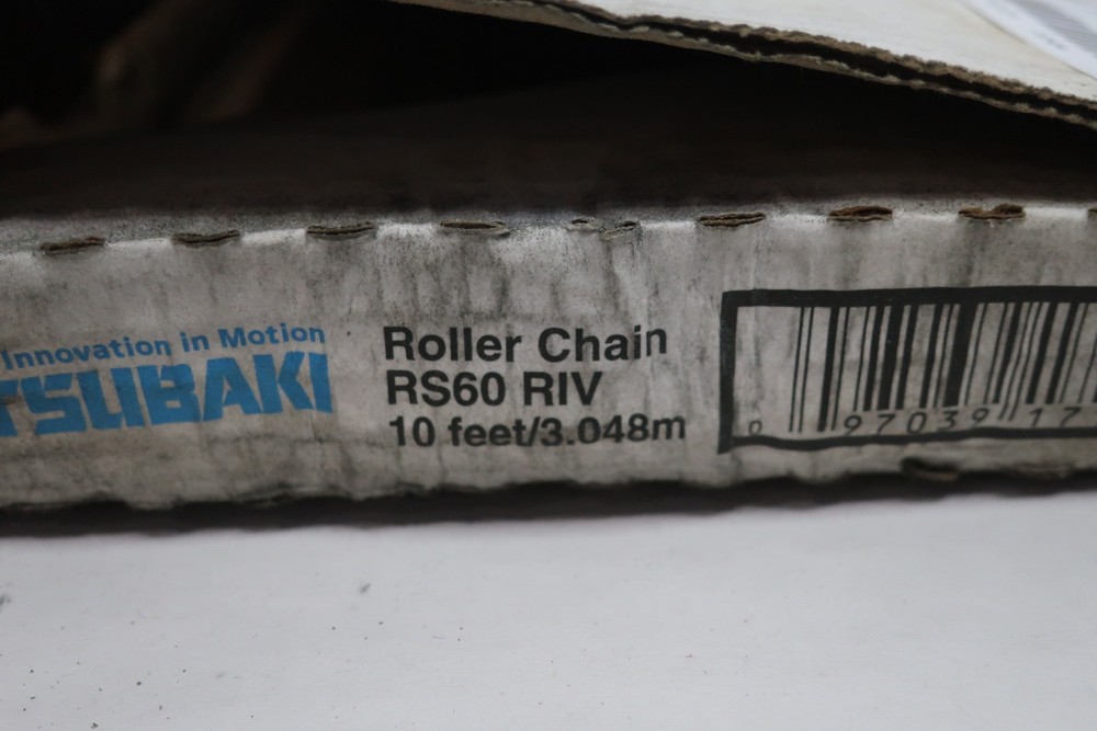 Tsubaki RS60RIV Single Roller Chain 10ft