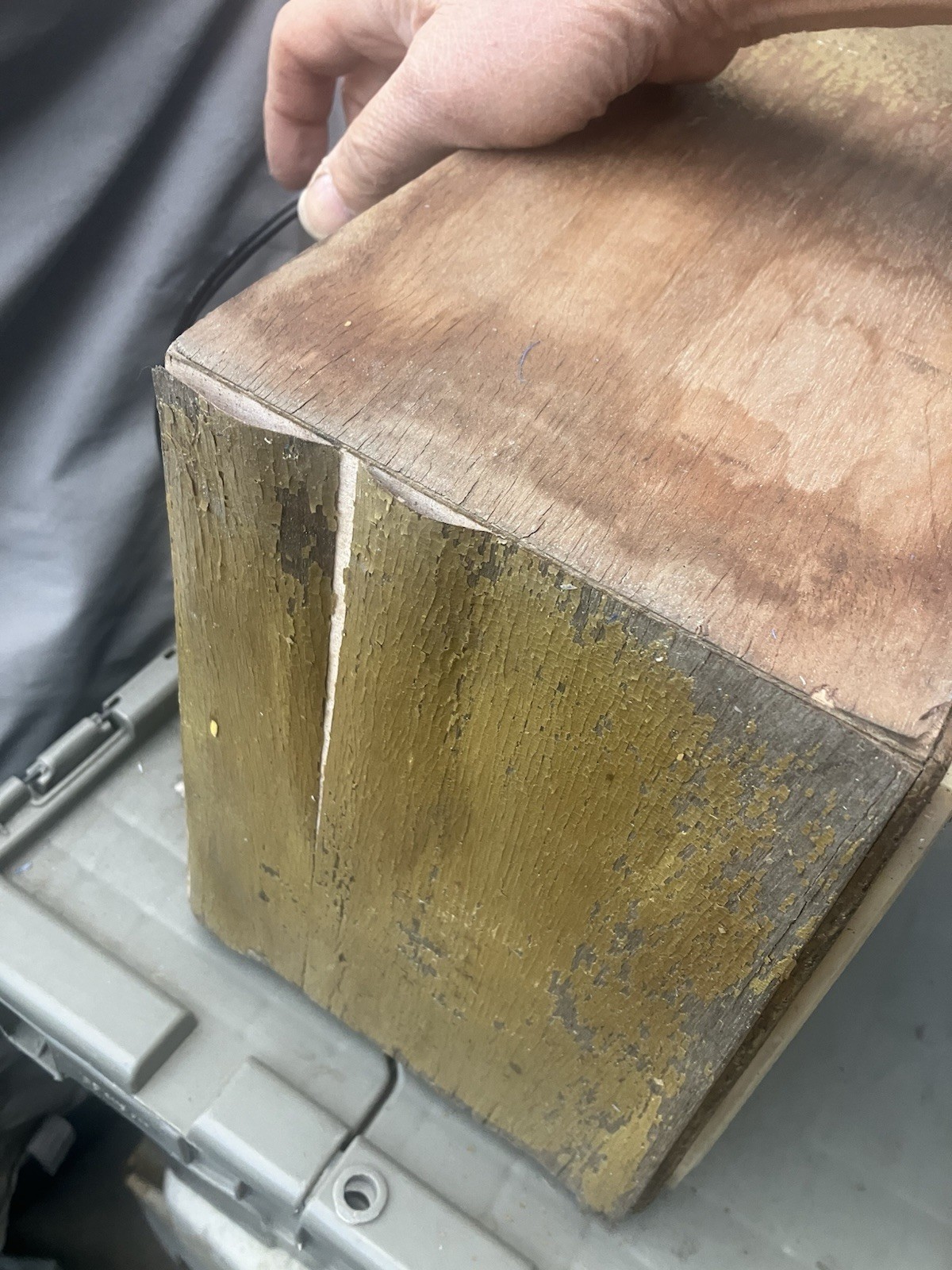 Vintage Philips Sagitta BD 363 A Wood Radio