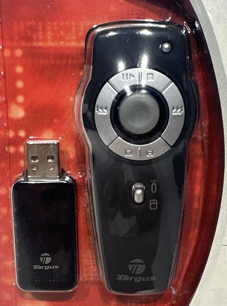 Targus Wireless Presenter Laser Pointer Remote AMP02US New & Sealed Genuine OEM
