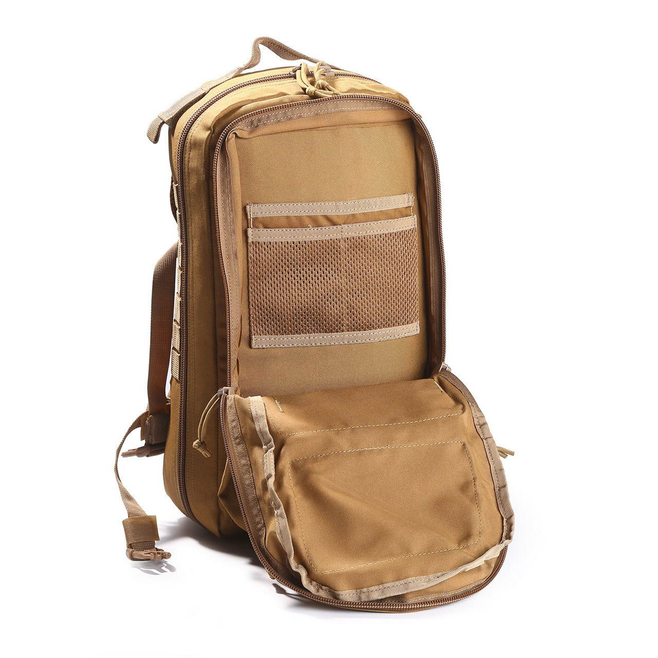 NEW Elite First Aid Tactical Medical EMS Trauma MOLLE Backpack Bag MEDIC RED