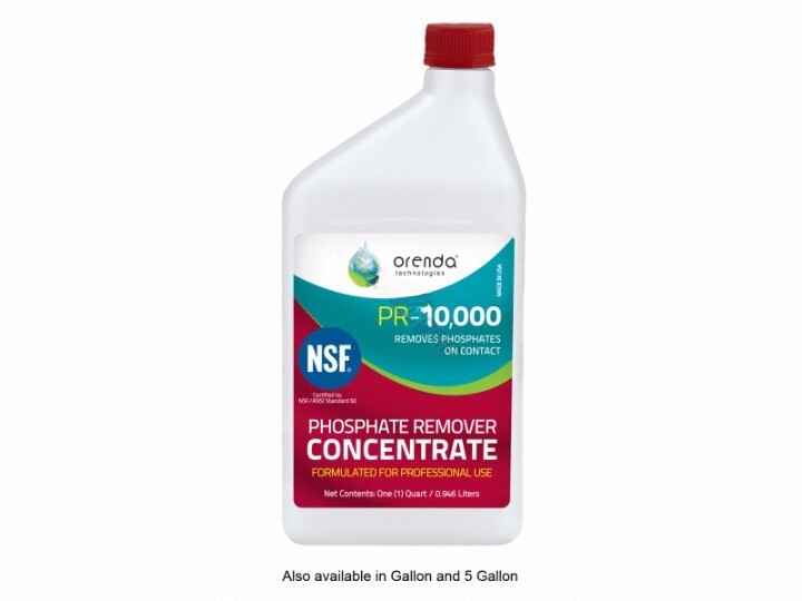 PHOSPHATE REMOVER CONCENTRATE - QUART (ORENDA TECHNOLOGIES - PR-10000A-QT)