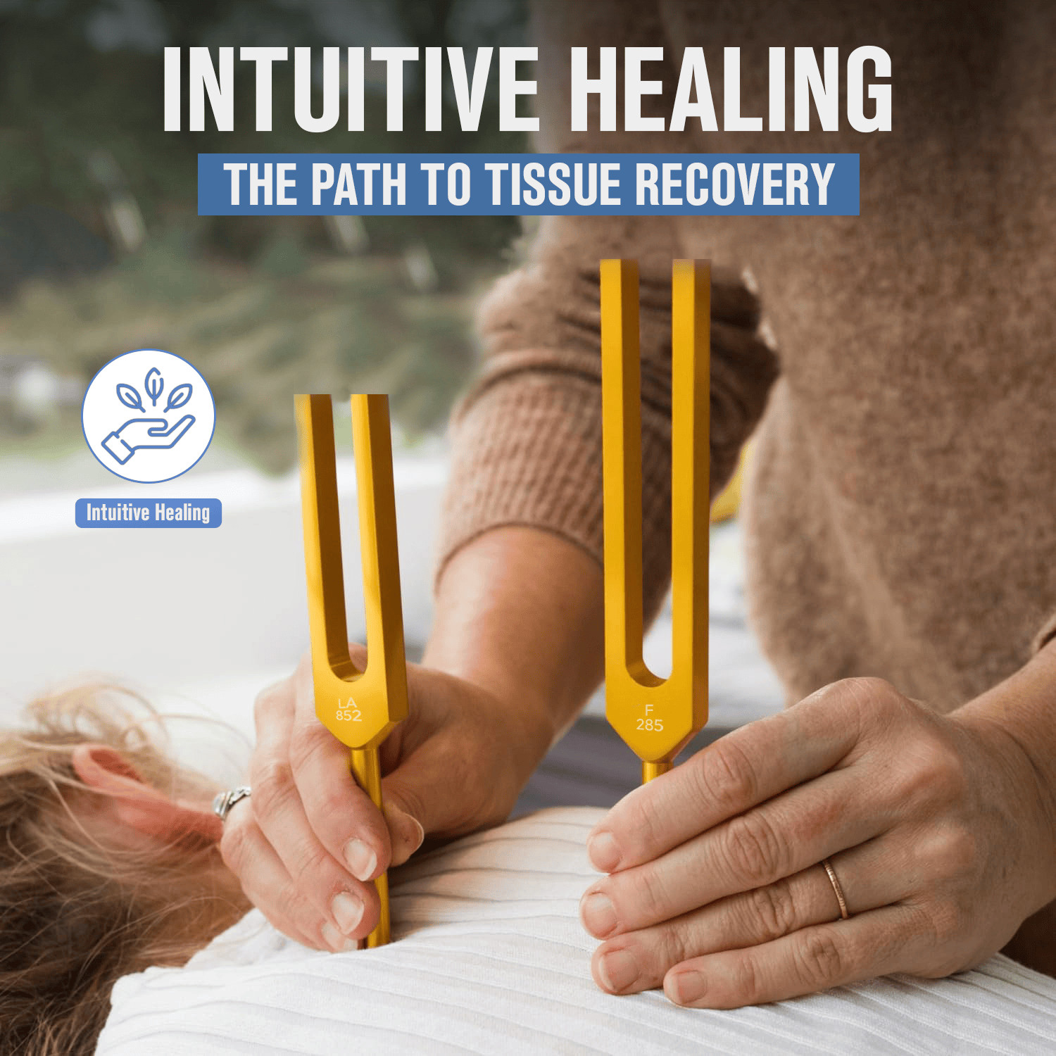 Solfeggio Chakra Tuning Fork Set of 9 Sound Healing, Meditation & Energy Balance