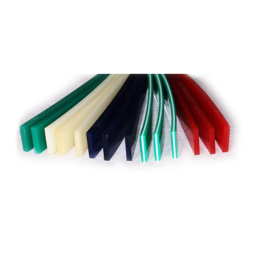 6FT - 72" Silk Screen Printing Squeegee Blade - 60 DURO - Polyurethane Rubber