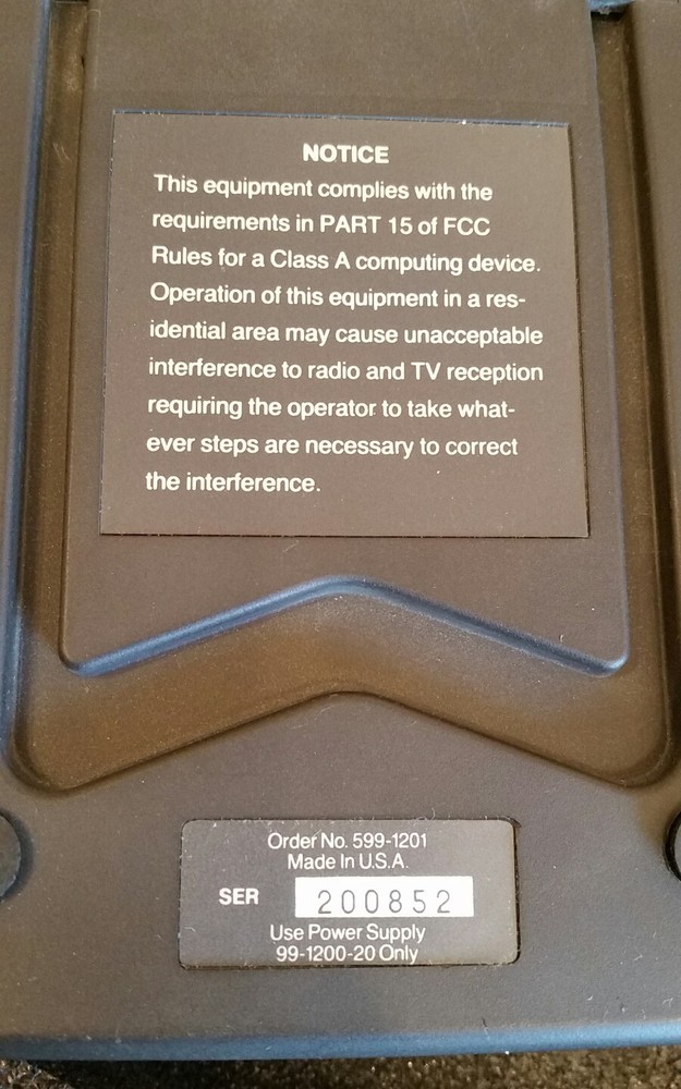 Brown & Sharpe 599-1201 Data Stat Smart Processor and Printer, w/ Box and Paper