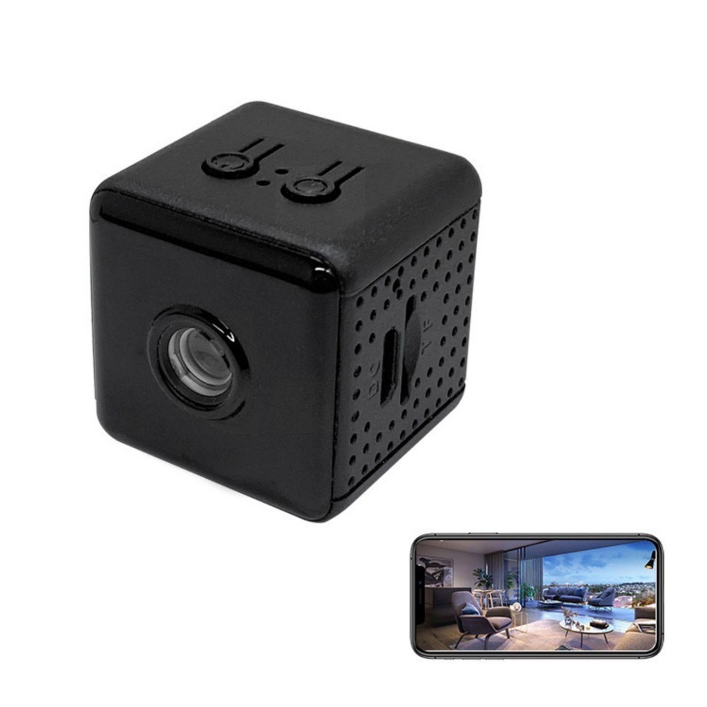 Compact 1080P Mini Camera Night Vision Motion Alert Remote View Android Security