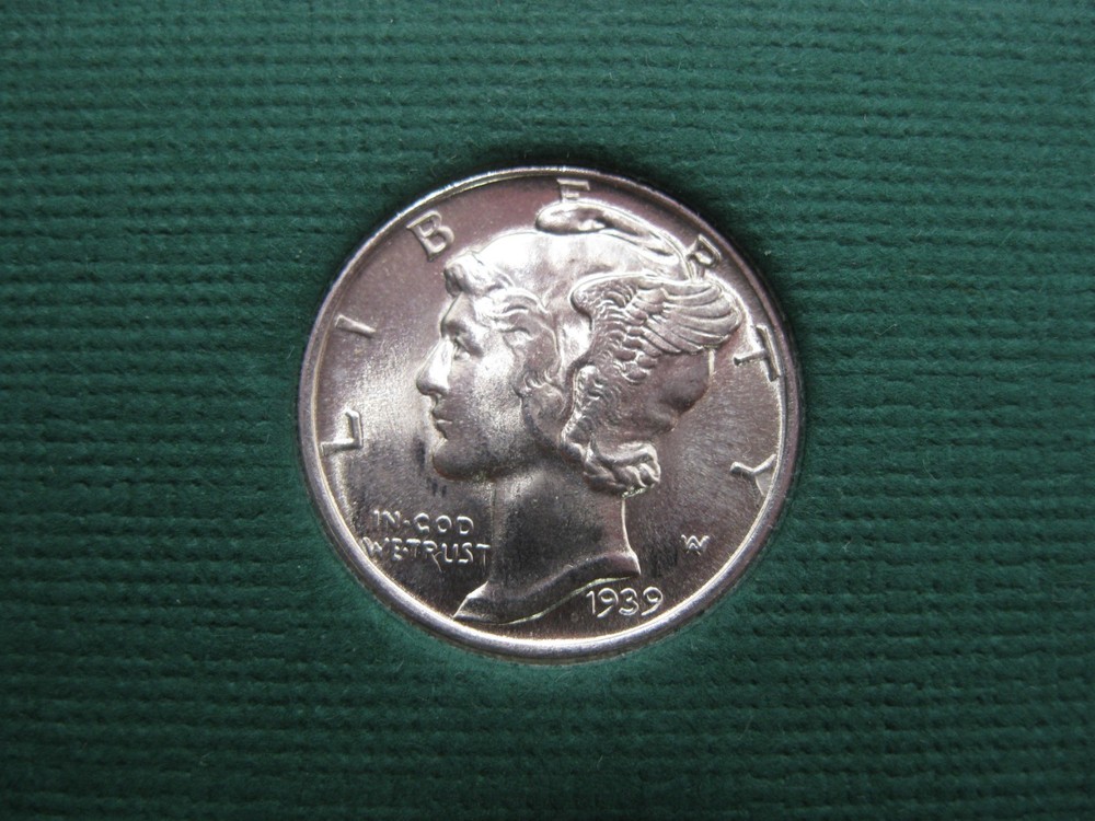 1939 P US Mint Set Gem Brilliant Uncirculated!