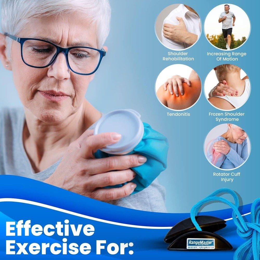 RangeMaster Blue Ranger Basic Shoulder Therapeutic Exercise Over the Door