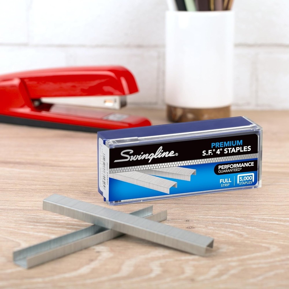 Durable 5 Pack Staples - 5000 Staples per Box, Reduced Stapling Failures