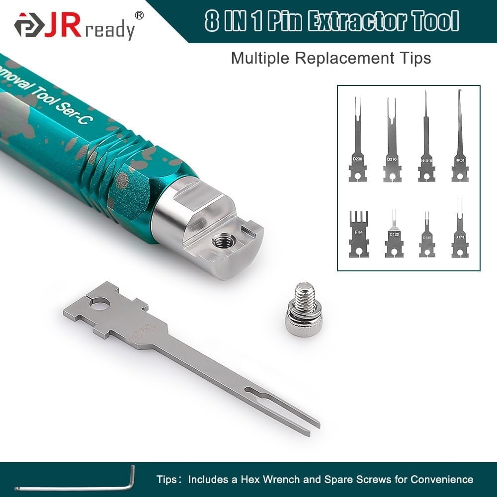 Terminal Removal Tool Kit for Automotive & Computer