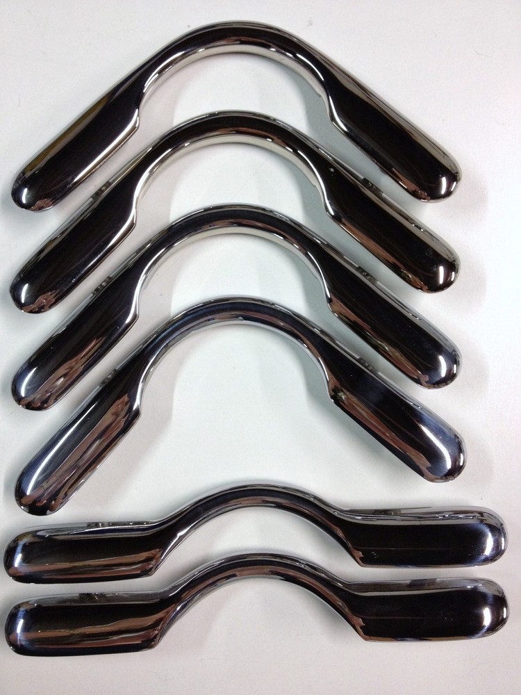 QUALITY SOLID Pool Snooker Table CHROME Pocket Brackets Heavy Boss Rounded