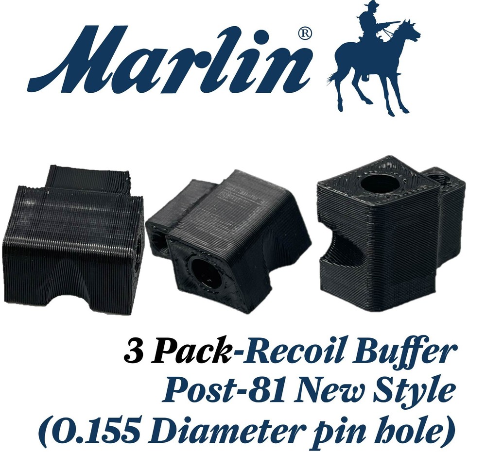 Marlin Model 60 Recoil Buffer (0.155) - Soft TPU 3-Pack