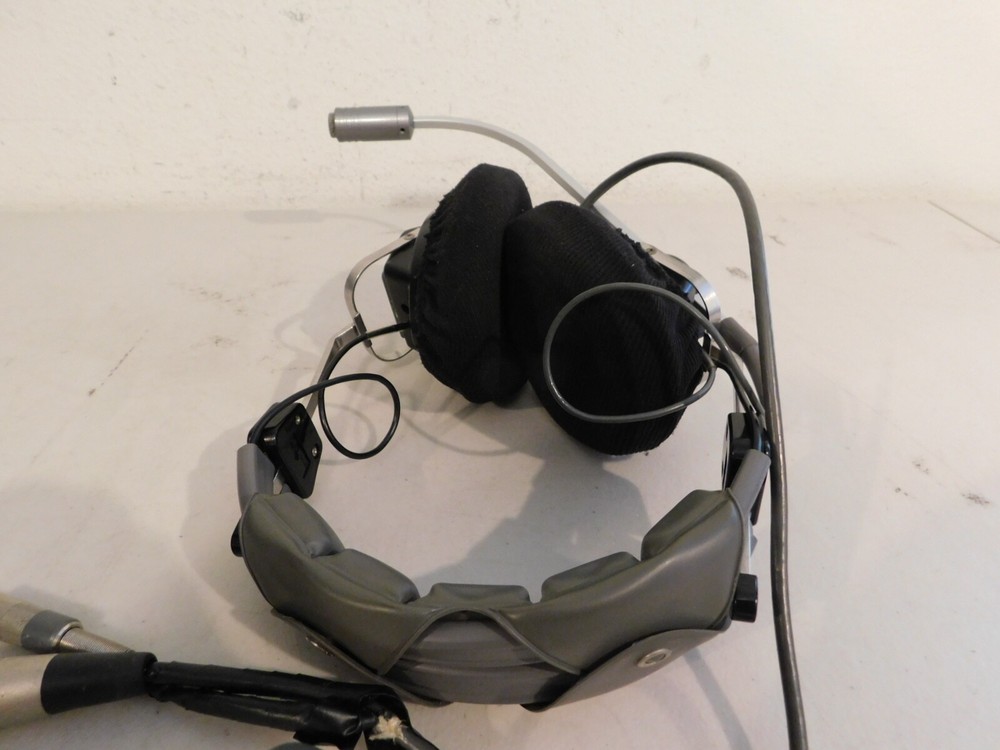 Telex CS-91 Professional Headset - Untested - Read Full Description