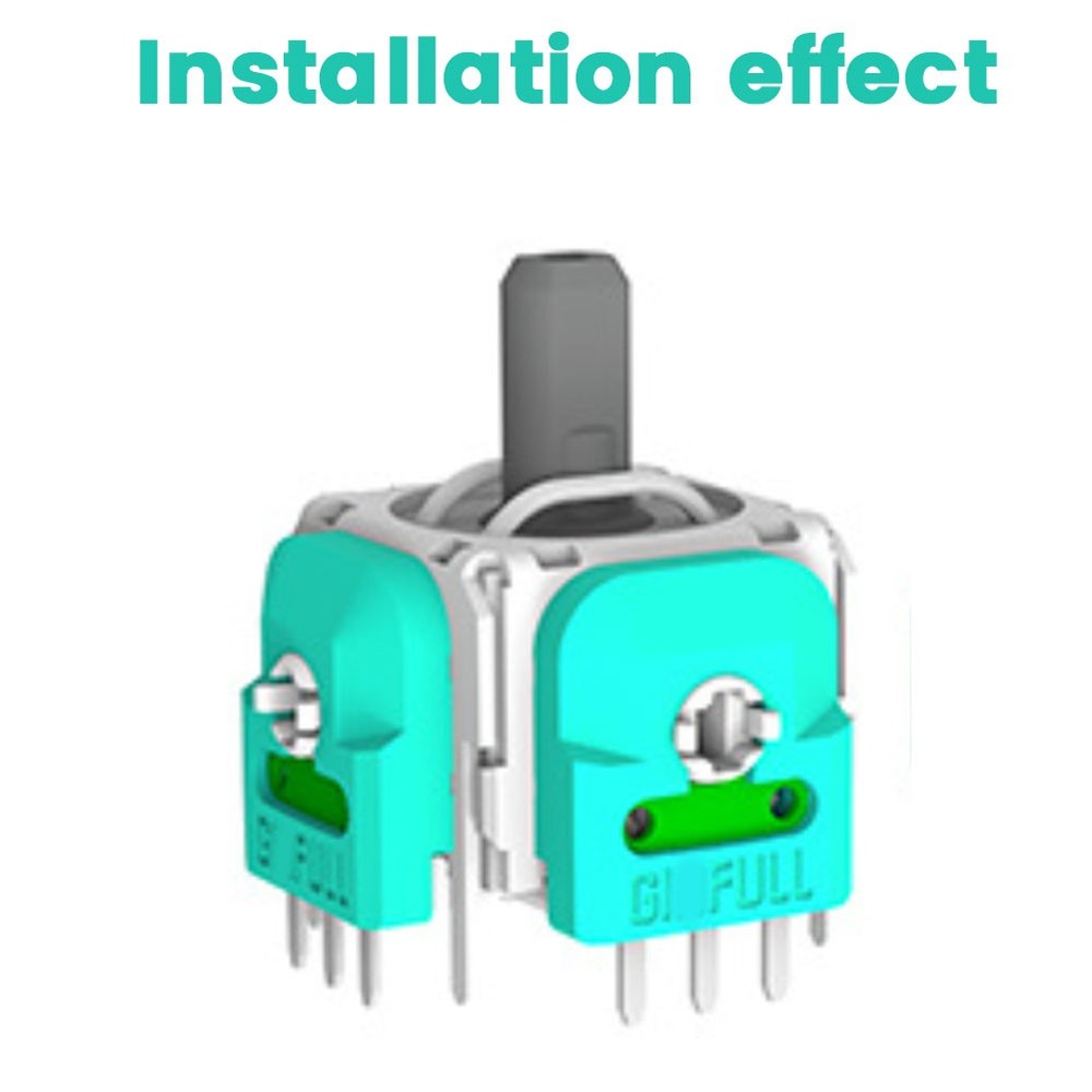 40PCS Hall Joystick Potentiometer Sensor Module for Game Controller Hall1297