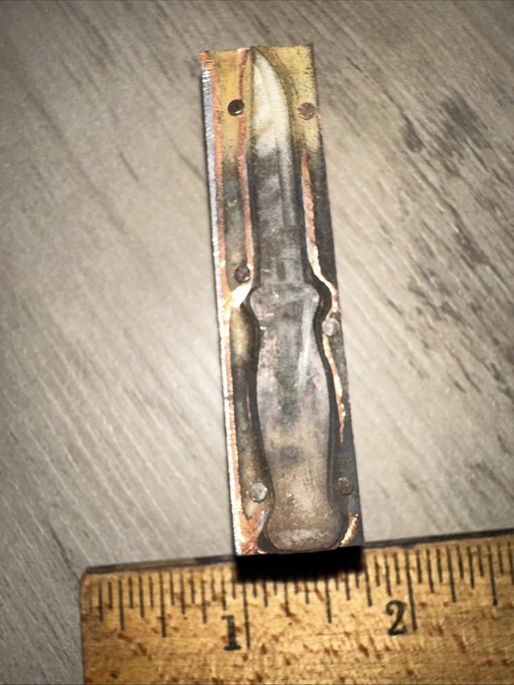 Printing Block “ Fixed Blade Knife “