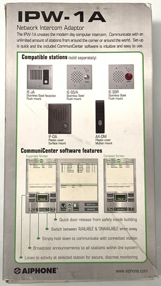 Aiphone IPW-1A Network Intercom Adaptor
