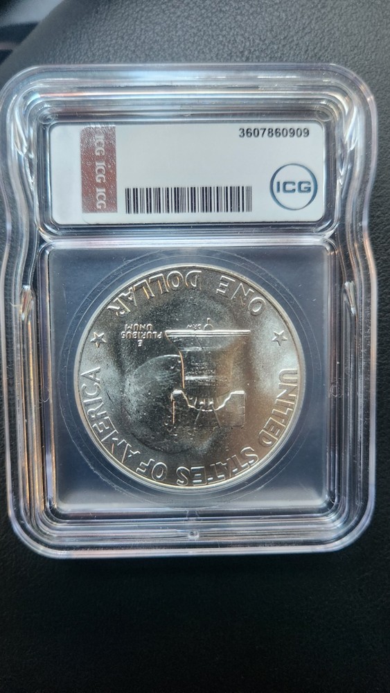 Bicentennial Coin Ike Silver Dollar MS67+
