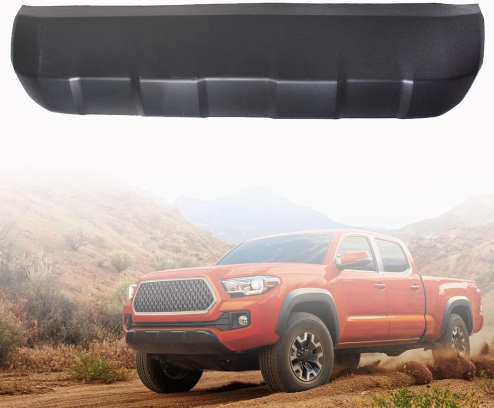 Front Lower Bumper Valance Black Skid Plate Panel Replacement for 2016 2017 2018