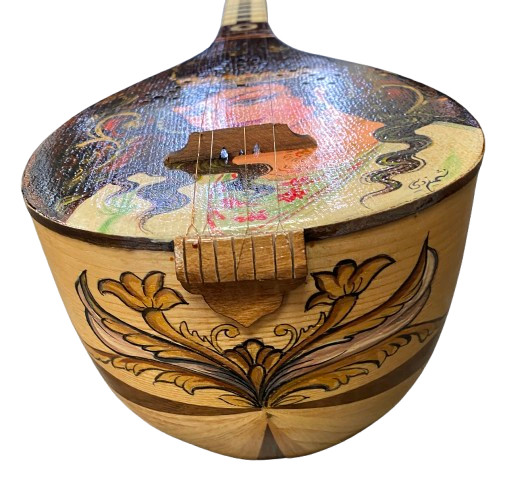 Persian Setar (Rawan Kok) With Hard case سه تار روان کوک