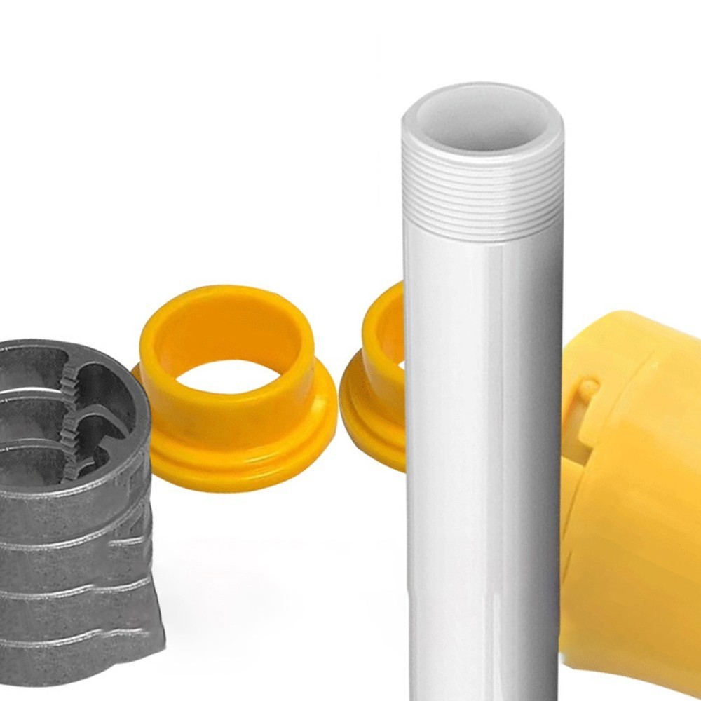 Home Improvement PVC Pipe Threader Double-ended Design Drill Compatible
