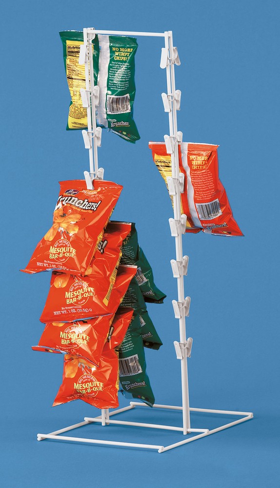 SSWBasics Spring Clip White Countertop Rack