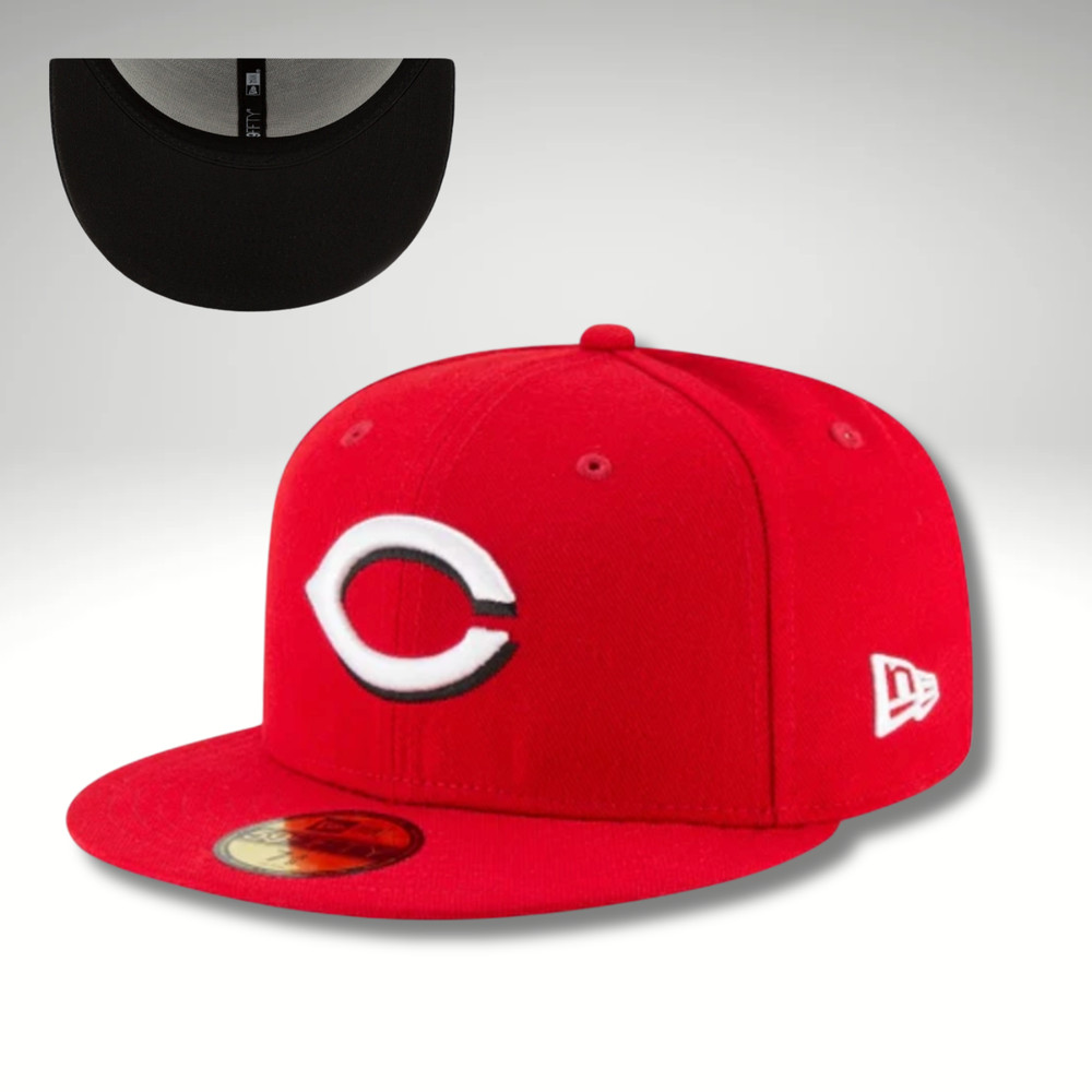 Cincinnati Reds CIN MLB Authentic New Era 59FIFTY Fitted Cap - RED