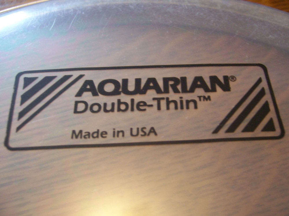 8" Aquarian Double Thin Clear Drumhead DT8 New Old Stock